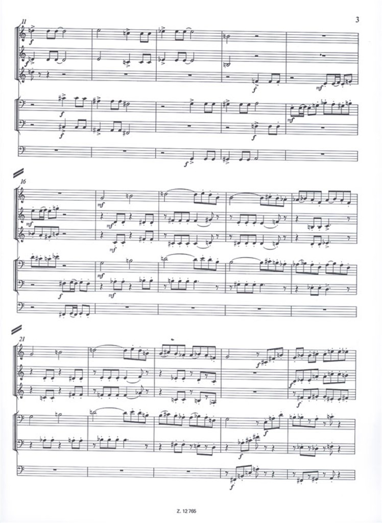 Musica per ottoni (3 trombe, 2 tromboni e tuba)